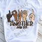 Love One Another Leopard Print Sign Language Sublimation Transfer