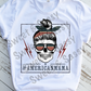 American Mama Sublimation Transfer