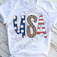 USA, 4th of July Sublimation Transfer