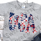USA, 4th of July Sublimation Transfer