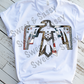 Eagle, 4th of July Sublimation Transfer