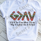 Aztec God is greater than the highs and lows, Sublimation Transfer