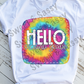 Tie Dye K-4th Grade Level Sublimation Transfers