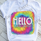 Tie Dye K-4th Grade Level Sublimation Transfers