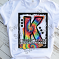 Tie Dye K-4th Grade Level Sublimation Transfer