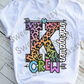 PreK-3rd Grade Back to school, School Grade Level, Sublimation Transfer