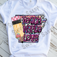 Arkansas Teacher, Teach Inspire Love, Sublimation Transfer