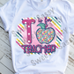 T is for Teacher, Back to School, Sublimation Transfer
