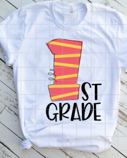 K-5th Grade Level Sublimation Transfers