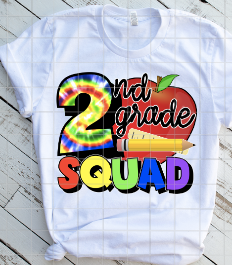 1st - 4th Grade Level Sublimation Transfers