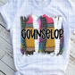 Counselor, Back to School, Sublimation Transfers