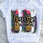 Teacher of Tiny Humans, Back to School, Sublimation Transfers