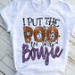 I put the boo in boujie Sublimation Transfer