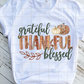 Grateful Thankful Blessed Sublimation Transfer