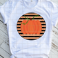 Pumpkin with stripes Sublimation Transfer
