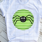 Green Spider with stripes Sublimation Transfer