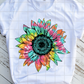 Tie Dye Sunflower Sublimation Transfer