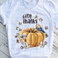 Give Thanks Sublimation Transfers