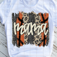 Mama Basketball Brushstrokes Sublimation Transfer