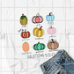 Fruit of the Spirit Pumpkins Sublimation Transfer