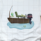 Fishing boat, Sublimation Transfer