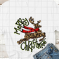 Merry Christmas Sublimation Transfer