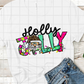 Jolly Holly, Sublimation Transfer