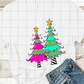 Christmas Trees, Sublimation Transfer