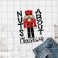 Nuts about Christmas, Sublimation Transfer