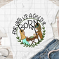 Born Unto Us a Child is Born, Sublimation Transfer