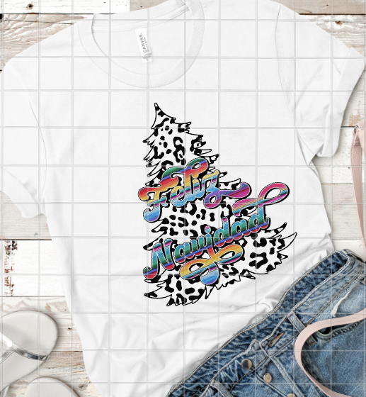 Feliz Navidad, Sublimation Transfer