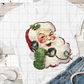 Santa on the Phone, Sublimation Transfer