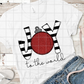 Joy to the World Red, Sublimation Transfer