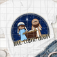 Love Came Down Nativity Scene, Sublimation Transfer