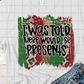 Christmas Presents, Christmas Sublimation Transfer