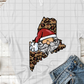 Maine Christmas Sublimation Transfer