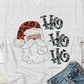 Santa Ho Ho Ho, Sublimation Transfer