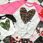 Be Mine, Leopard print heart, Valentine's Day, Ready to press,  Sublimation Transfer