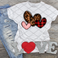Hearts, Valentine's Day, Ready to press, Sublimation Transfer
