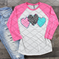 Hearts, Valentine's Day, Ready to press, Sublimation Transfer