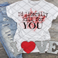 Stalker Valentine, Valentine's Day, Ready to press, Sublimation Transfer