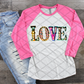 Love, Valentine's Day, Ready to press, Sublimation Transfer
