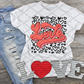 Love Hearts, Valentine's Day, Ready to press,  Sublimation Transfer