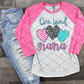 One Loved Nana, Valentine's Day, Ready to press, Sublimation Transfer