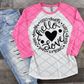 Hello Love, Valentine's Day, Ready to press, Sublimation Transfer