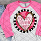 For God So Loved the World, Valentine's Day, Ready to press, Sublimation Transfer