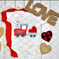 Love Train, Leopard Print, Valentine's Day, Ready to press, Sublimation Transfer