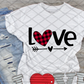HTV Love with Buffalo Plaid, Valentine's Day Transfer