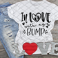 In love with my bump, Valentine's Day, Ready to press, Sublimation Transfer