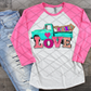 Truck Love, Valentine's Day, Ready to press, Sublimation Transfer